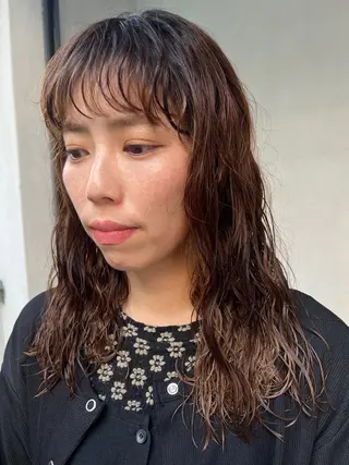 パーマ ENIF 大島 芽生のヘアスタイル