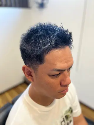 メンズ スーパーカットジョージ所属・藤本 康太のヘアスタイル