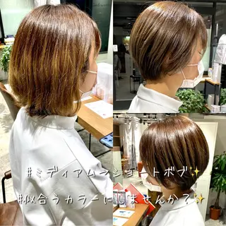 ショート ✨圧倒的満足度◎ 小顔美人ショート✨佃のヘアスタイル