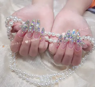 ネイル ラベンダー💖日暮里 ルル💖ネイルのネイルデザイン