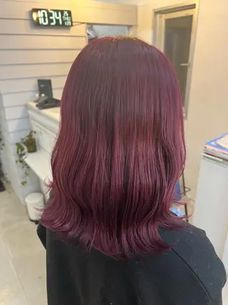 ミディアム カラー hayato/ ハイトーン/レイヤーのヘアスタイル