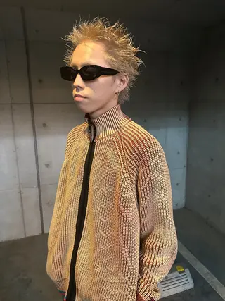 ショート カラー メンズ 渋谷メンズショート 特化🥋　渡邊健流のヘアスタイル