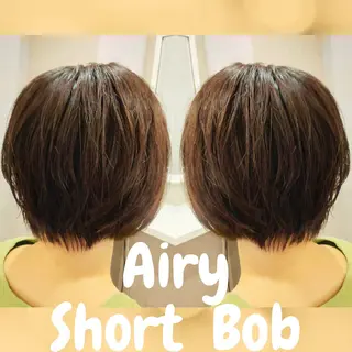 ショート GR 髪質改善トリートメント×ヘッドスパ【ジーアール】所属・🌺中村🌺毎日楽し くなる髪をご提案✨のヘアスタイル