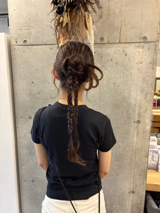 ヘアアレンジ mai/天神美容室 【レディースカット】のヘアスタイル