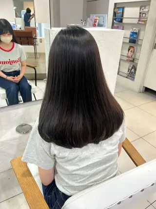 ロング 野中 洋介のヘアスタイル