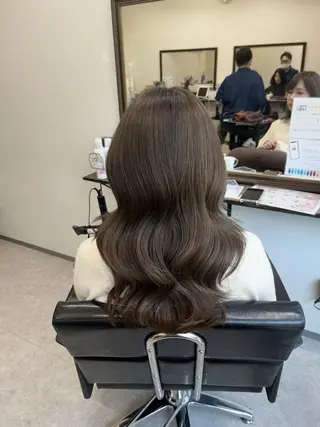 カラー ロング トリートメントモデル カラーモデル✨祐里佳のヘアスタイル