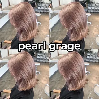 ミディアム カラー ✨艶ブリーチカラー ✨四ノ宮裕己のヘアスタイル