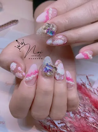 ネイル 長さだし専門店 M2 rikaのネイルデザイン