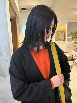 ミディアム siki所属・SIKI yuuna レイヤーカット🪽のヘアスタイル