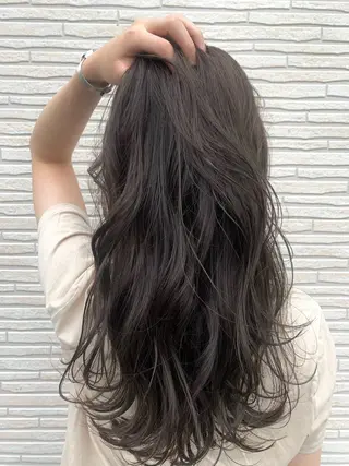 ロング foglia所属・foglia🌼 根本結衣のヘアスタイル