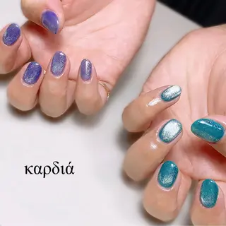 ネイル καρδιά -ｶﾙﾃﾞｨｱ-のネイルデザイン