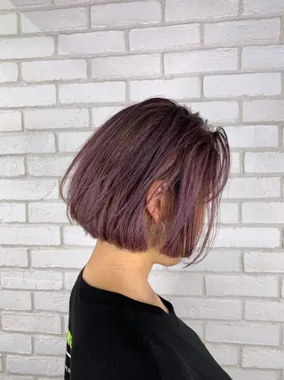 ショート カラー she2.shinjuku所属・takumi Hのヘアスタイル