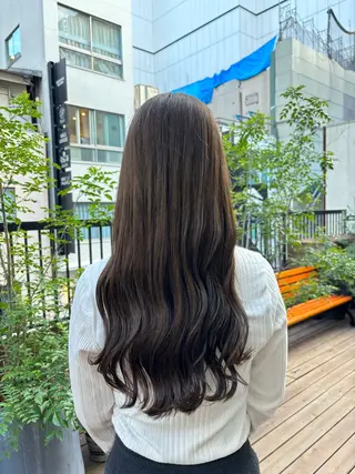 カラー 髪質改善カラー ベージュ🤎YUMEのヘアスタイル