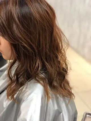 ロング パーマ 斎藤 みくのヘアスタイル