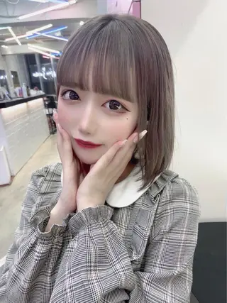 ミディアム カラー ヘアアレンジ 🐺ウルフの神🐺 /カラー/けいすけのヘアスタイル