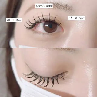 マツエク・マツパ 獅畑 凜のマツエク・マツパデザイン