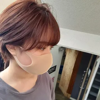 ショート カラー 🔳髪質改善🔳 岡本陽のヘアスタイル