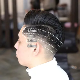 ショート カラー パーマ ヘアアレンジ メンズ キッズ ネイル マツエク・マツパ メンズ専門/パーマ/ フェード/みづきのヘアスタイル