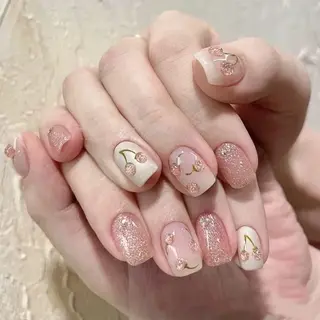 ネイル ココナッツネイル 四ツ谷店 ツキのネイルデザイン