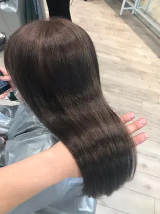 ロング カラー 高島大登/顔周り /レイヤーカットのヘアスタイル