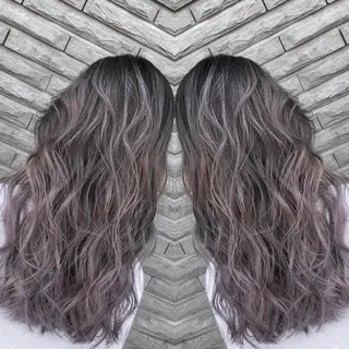 セミロング カラー ヘアアレンジ アンドウ ユウ/ レイヤーカット/韓国のヘアスタイル