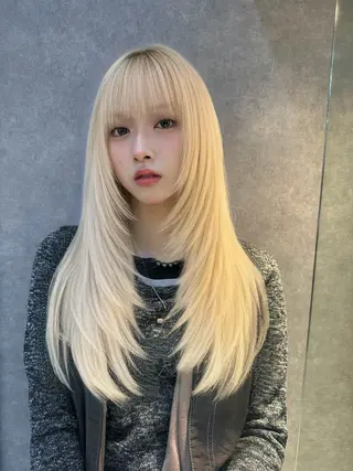 ロング カラー 🇰🇷韓国ヘア/ レイヤー/まさ❣️のヘアスタイル