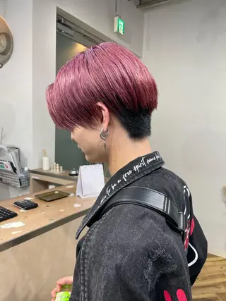 ショート カラー メンズ lani hair salon所属・SHOTO ハイトー ン/デザインカラーのヘアスタイル