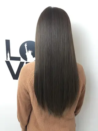 ロング ✂️小顔カット✂️ 山本有紀のヘアスタイル