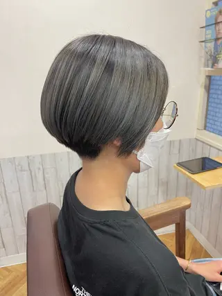 ショート 髪質改善＆艶カラー Zina💋池袋のヘアスタイル