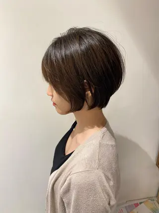 ショート 🇰🇷韓国レイヤー 錦糸町【北山謙三】のヘアスタイル