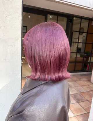 ミディアム カラー ✮髪質改善/似合特化 🦋🫧aoi⋆✩のヘアスタイル