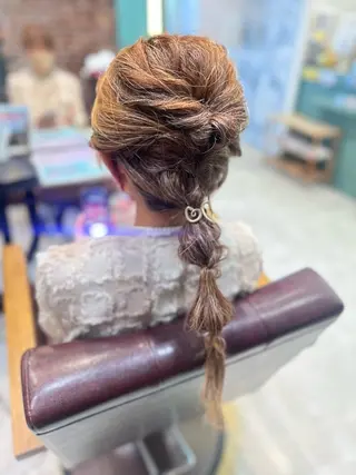 ロング ヘアアレンジ アイブロウ🎀 ヘアメ🎀みくの眉毛・アイブロウイメージ