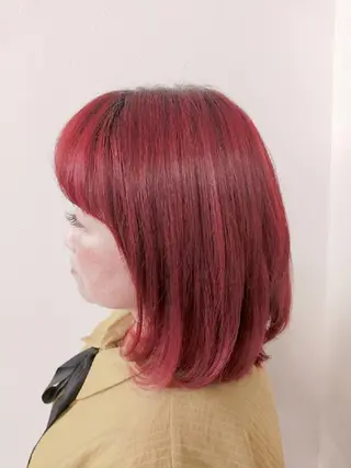 ミディアム カラー デザインカラー髪質 改善Lilithのその他イメージ