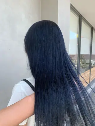 ロング カラー 名古屋／デザイン／ ブリーチ/松井亮磨のヘアスタイル