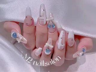 ネイル 長さだし専門店 M2　rikaのネイルデザイン