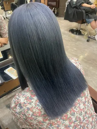 セミロング カラー 🐾Kenta🐾✰ ブリーチカラー✰のヘアスタイル