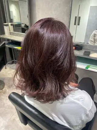 カラー mimiiy fukaのヘアスタイル