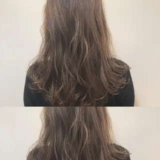 セミロング ＨＩ ROのヘアスタイル