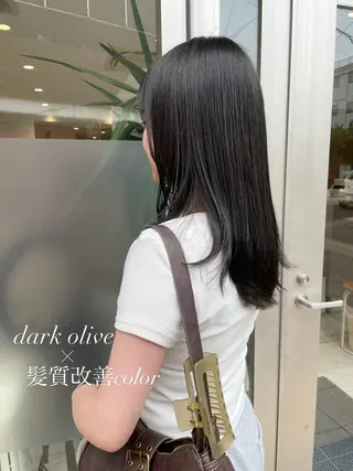 セミロング 🧸韓国/髪質改善 MOE🇰🇷🧸のヘアスタイル