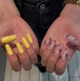 ネイル GO TODAY シェアサロン 渋谷Amiu店所属・渋谷ネイル🎀 y2k/海外ネイルのネイルデザイン