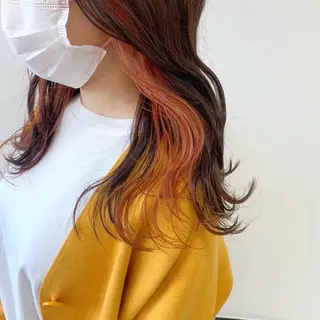 セミロング カラー 🌟ゆりあ🌟 JILLSTUDIOのヘアスタイル