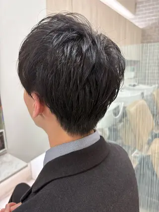 メンズ 栗田 優月のヘアスタイル