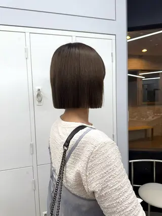 ミディアム mina★ボブcut 透明感color🥣のヘアスタイル