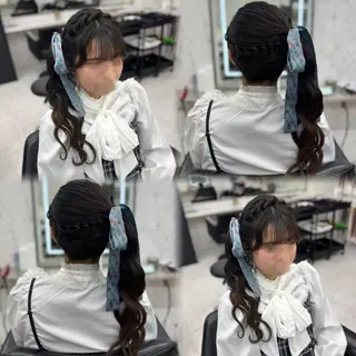 ロング ヘアアレンジ JPCY MIRIYAのヘアスタイル