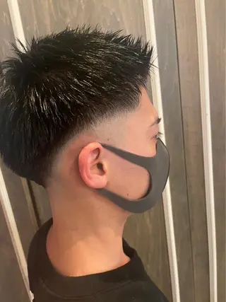 ショート メンズ HAIRLABO 篠崎空竜のヘアスタイル