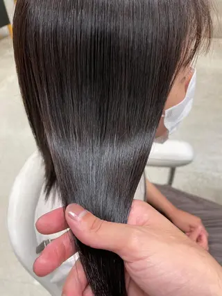 ミディアム le. pidorgeのヘアスタイル