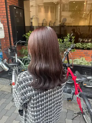 セミロング 片平 帆香のヘアスタイル