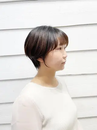 ショート newline銀座所属・👑銀座ショート/ 絶壁補正/金子涼👑のヘアスタイル