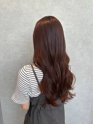 ロング カラー 艶カラー 🎀良川琴奈のヘアスタイル