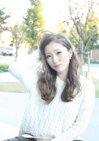 ロング カラー 岩崎 秀之のヘアスタイル